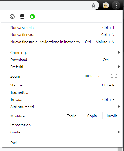 Chrome step 1