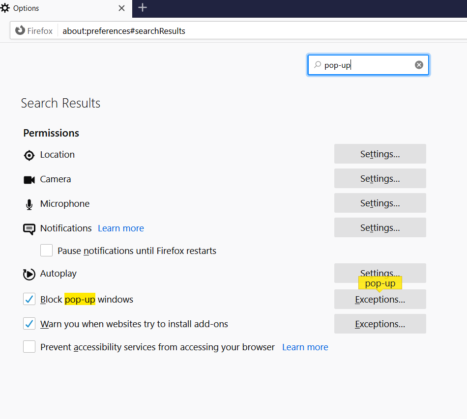 Firefox step 2